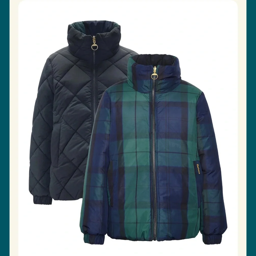 Barbour Reversible Hudswell Quilted Jacket - Picture 2 of 10